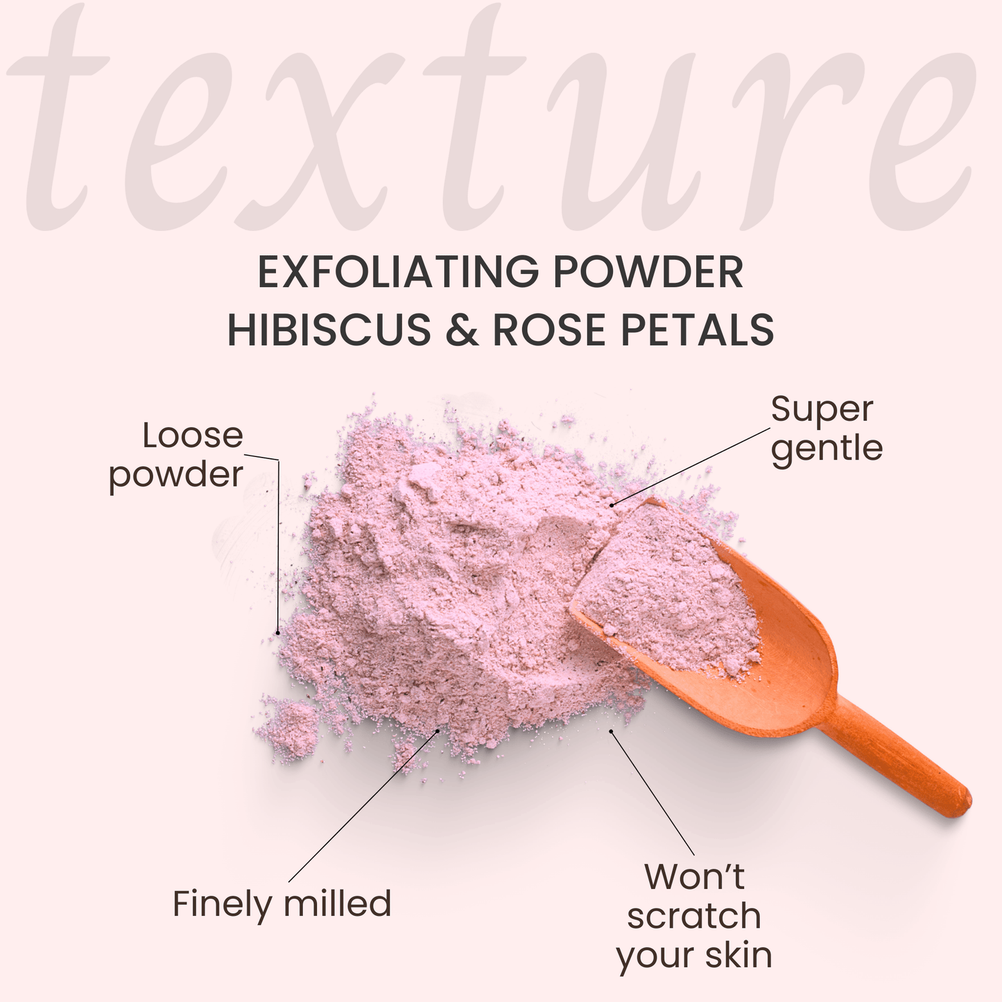 Exfoliating Powder - Hibiscus & Rose Petals