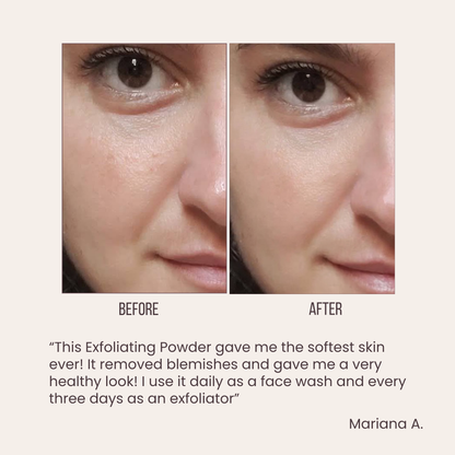 Exfoliating Powder - Hibiscus & Rose Petals