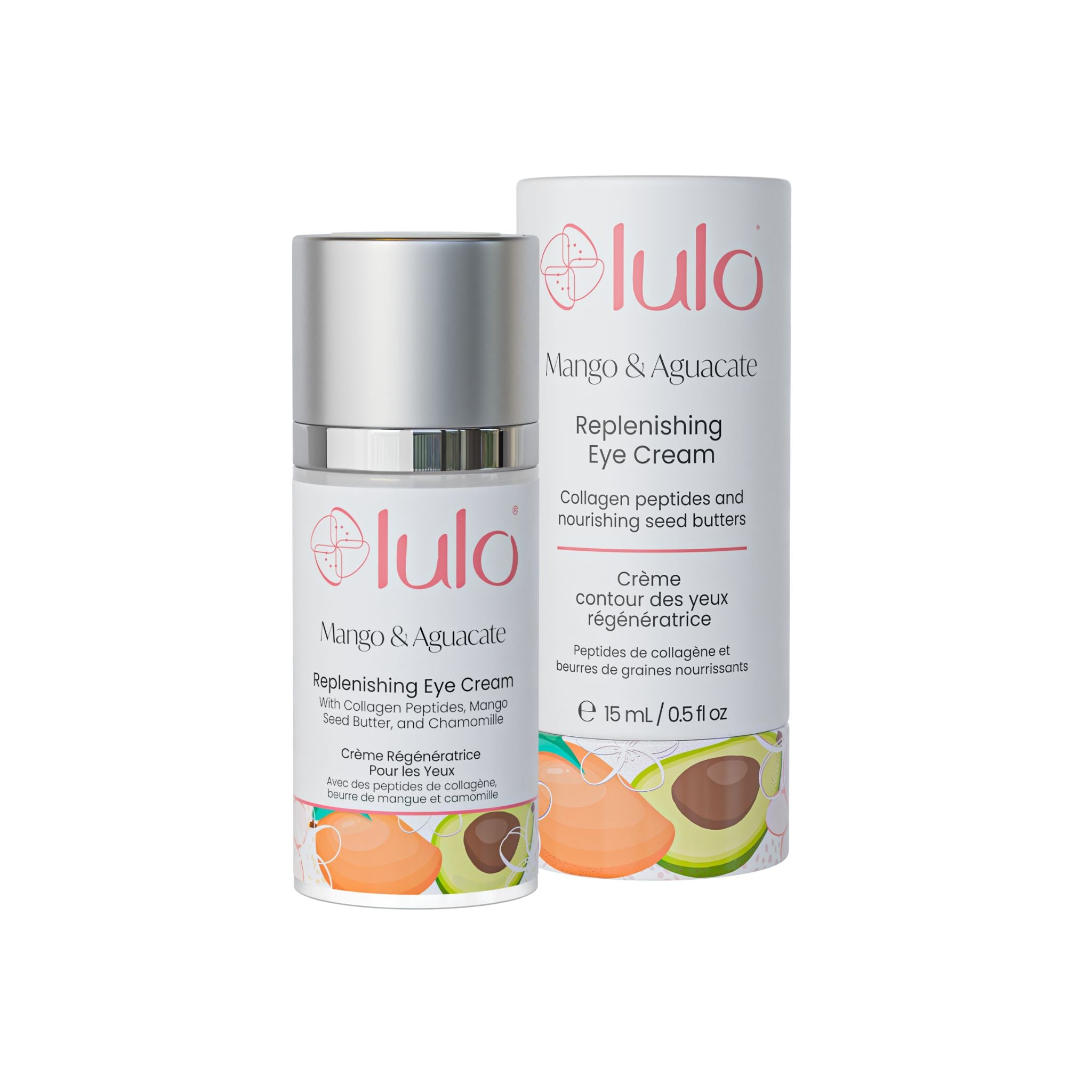 Replenishing Eye Cream - Mango & Aguacate – Lulo Skin