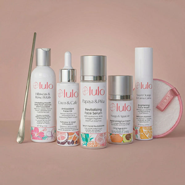 Complete Skincare System: 20% OFF + Reusable Cleansing Pad – Lulo Skin