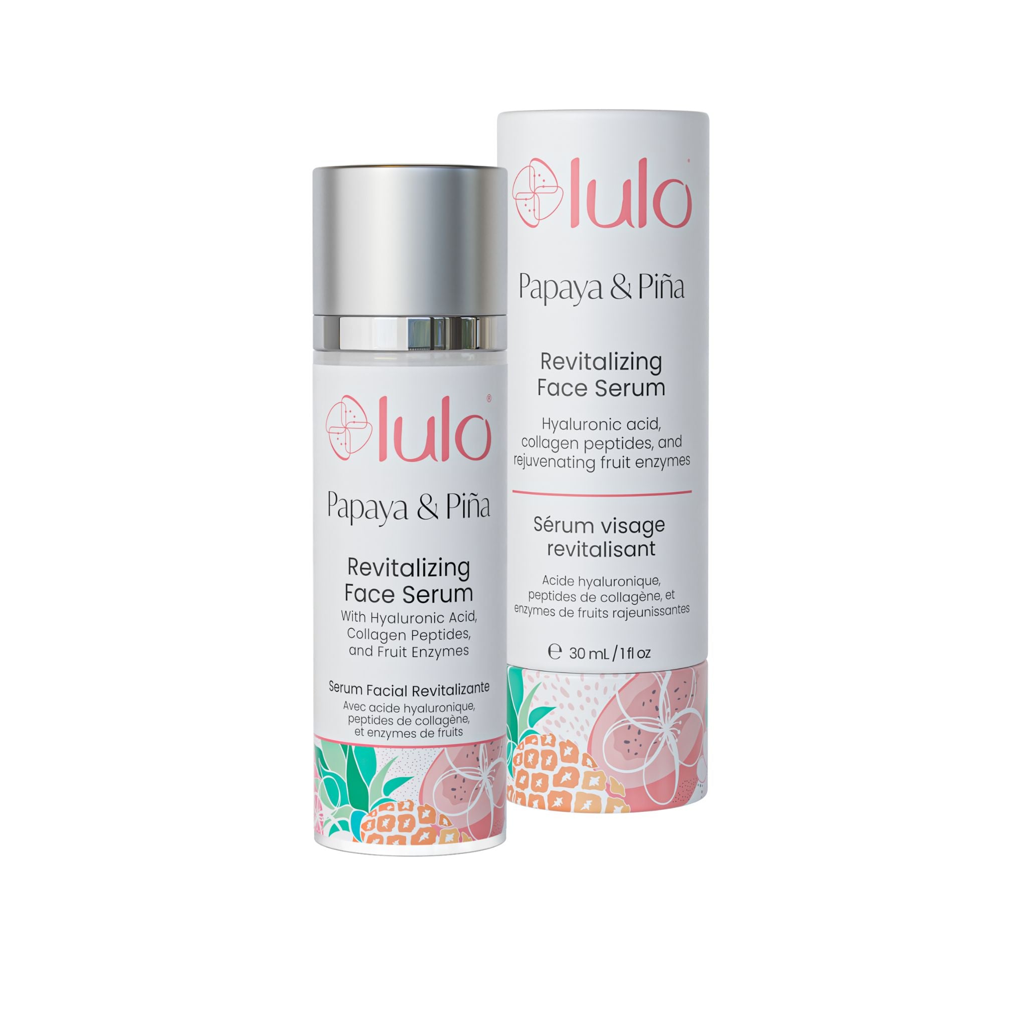 Revitalizing Face Serum - Papaya & Piña – Lulo Skin