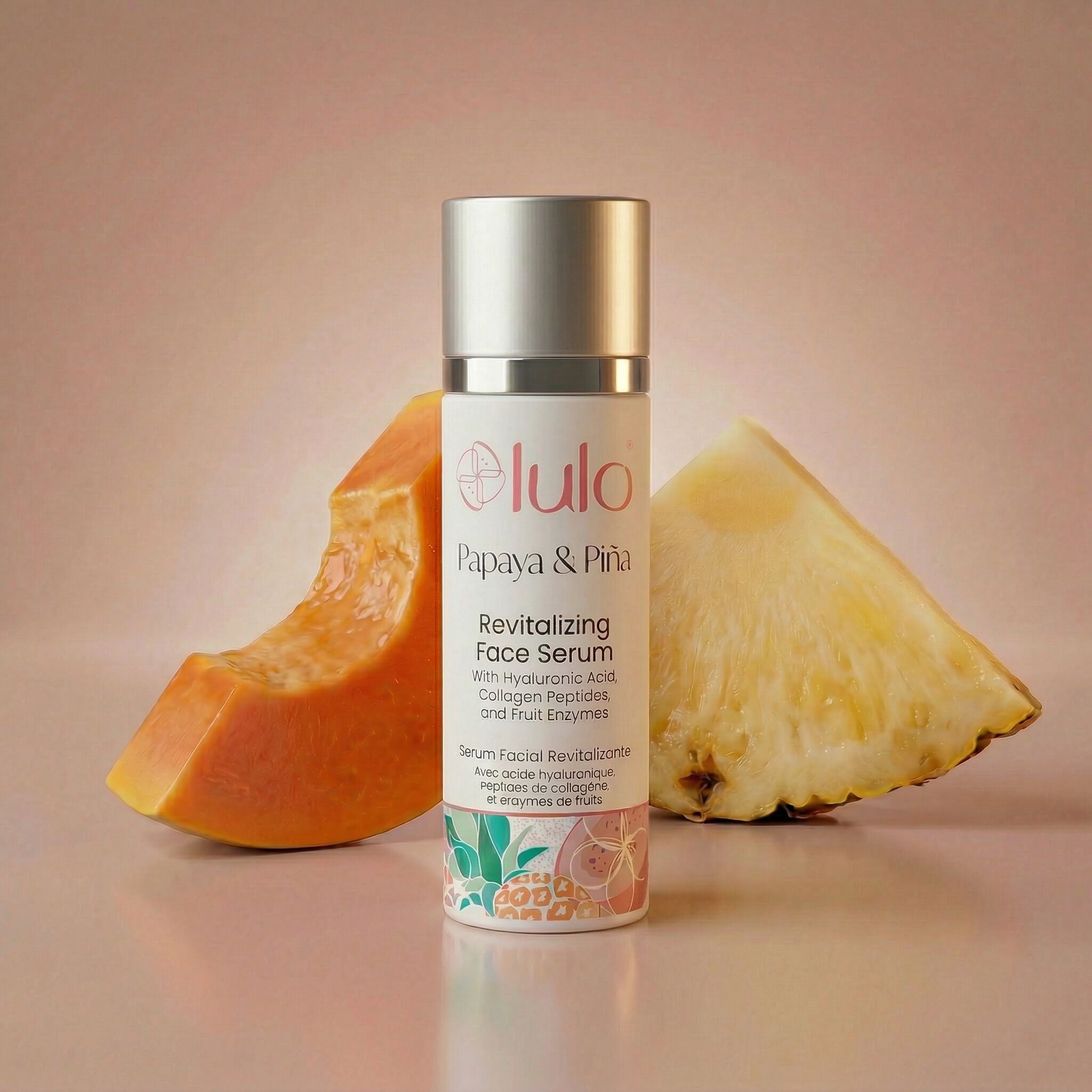 Revitalizing Face Serum - Papaya & Piña – Lulo Skin