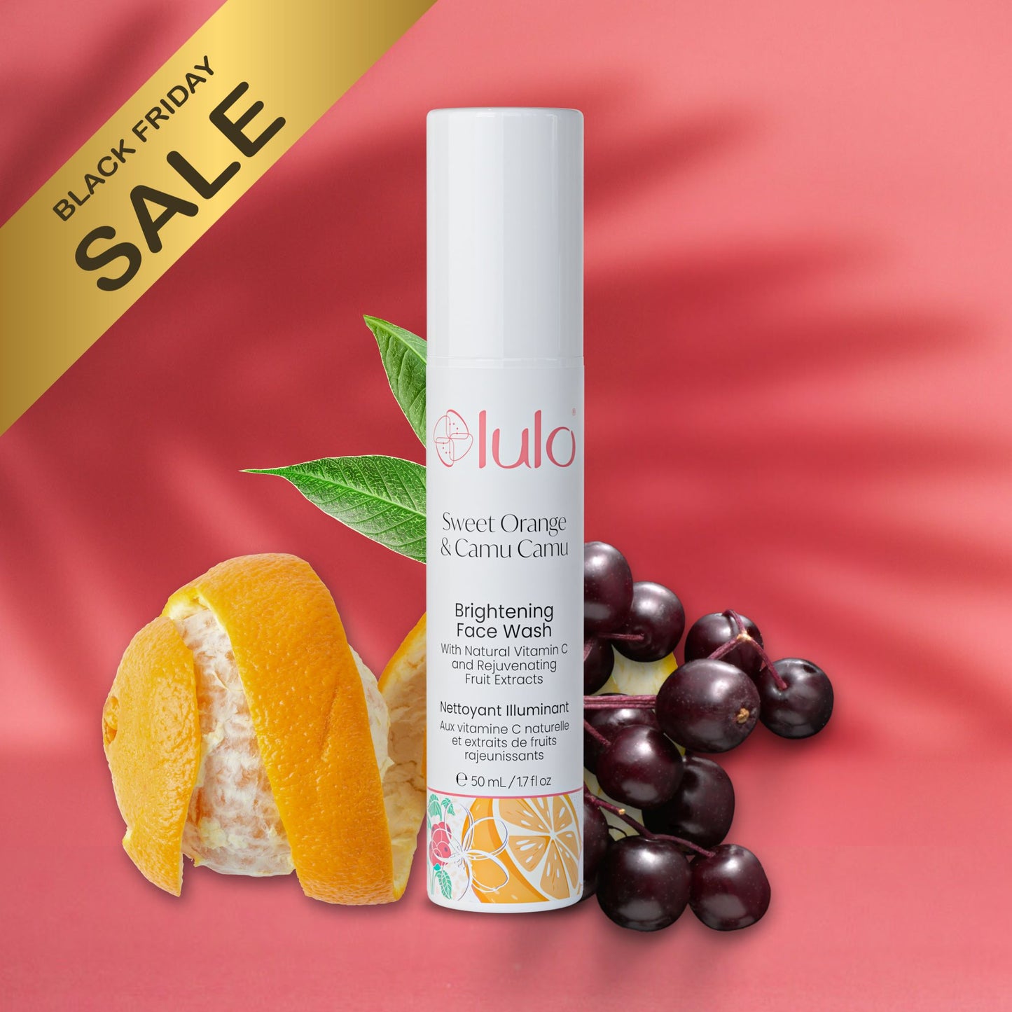 Brightening Face Wash - Sweet Orange & Camu Camu