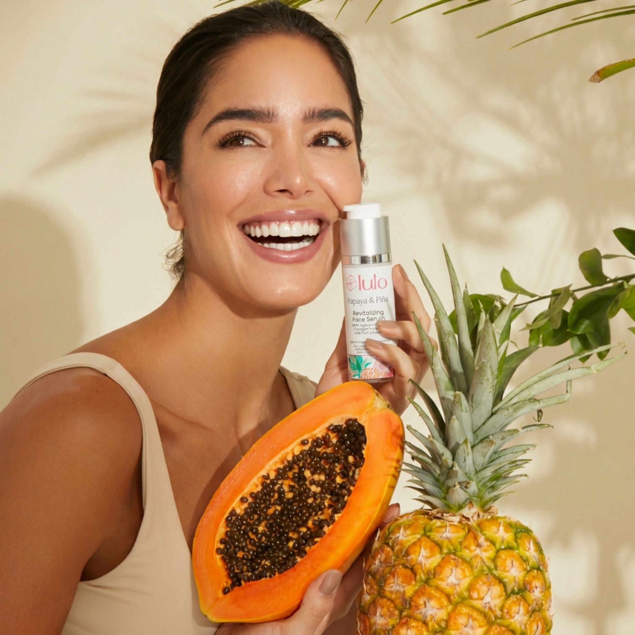 Pele's Serum Mahina & Lakauセット Revitalizing Face Serum - Papaya & Piña – Lulo Skin