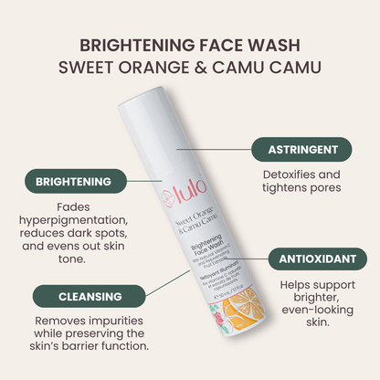 Limpiador Facial Iluminador - Naranja Dulce & Camu Camu